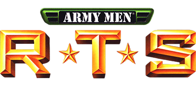 Army Men RTS title screen for Playstation 2